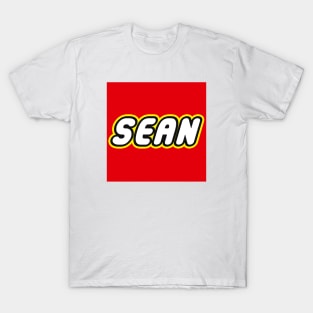 SEAN - Personalized LEGO Name T-Shirt